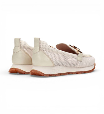 Hispanitas Beige Melbourne Mokkasiner i l�der