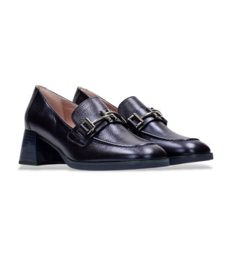 Hispanitas Mocassins en cuir marine
