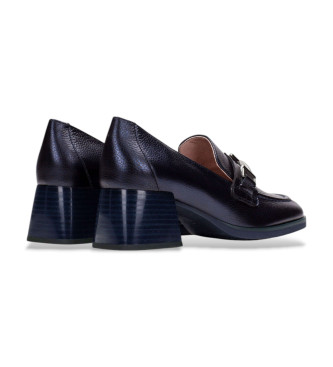 Hispanitas Mocassins en cuir marine