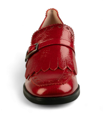 Hispanitas Mocassins en cuir Carmin 