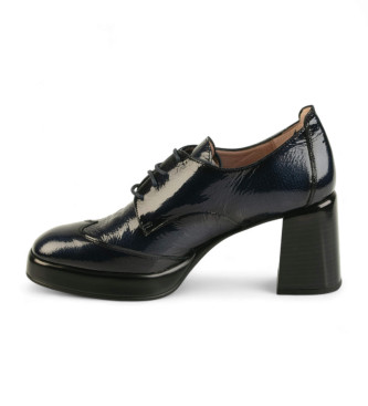 Hispanitas Mocassins en cuir clean navy