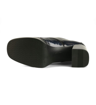 Hispanitas Mocassins en cuir clean navy