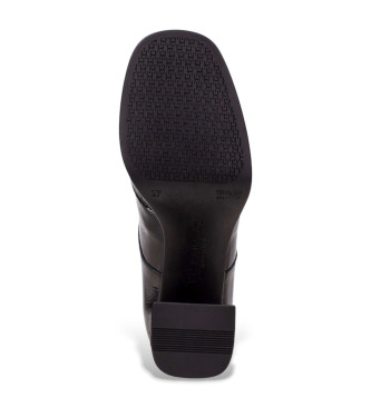 Hispanitas Mocassins en cuir Clean noir