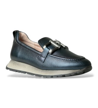 Hispanitas Mocassini in pelle Kansas I25 blu