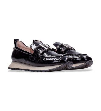 Hispanitas Kansas Rock Leather Moccasins black