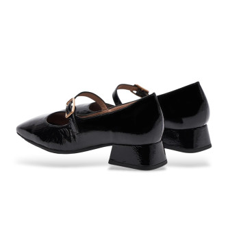Hispanitas Mocassins en cuir Mary Jane noir