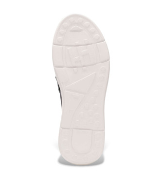 Hispanitas Mitternachtsblaue Leder-Slipper