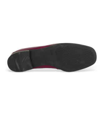 Hispanitas Mocasines de piel Rio magenta