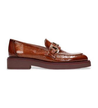 Hispanitas Rio brune loafers i lder