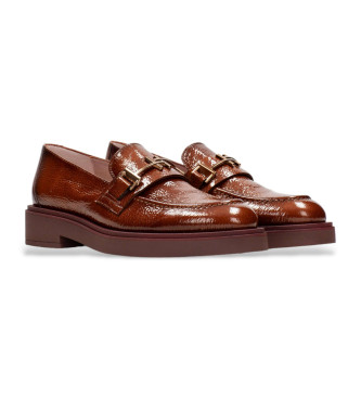 Hispanitas Rio brune loafers i lder