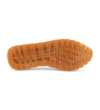 Hispanitas Mocassins desportivos em pele bege