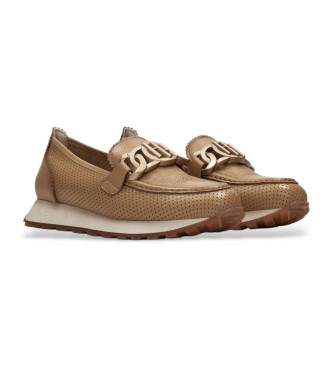 Hispanitas Bruine sportleren loafers