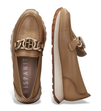 Hispanitas Bruine sportleren loafers