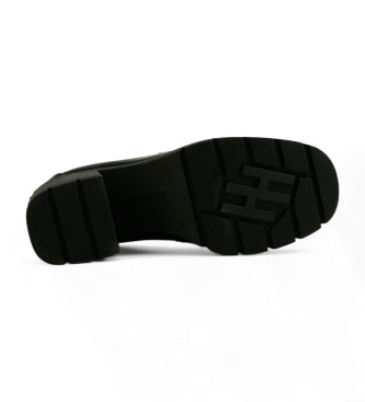 Hispanitas Mocassins en cuir Green Track