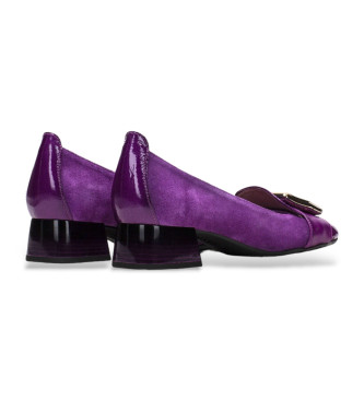 Hispanitas Chaussures en cuir lilas