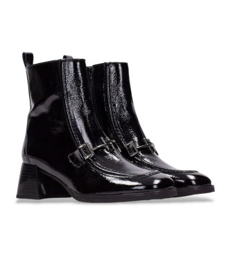 Hispanitas Bottines en cuir Rio noir