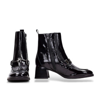 Hispanitas Bottines en cuir Rio noir