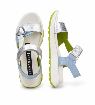 Hispanitas Sandalen Ambar gebroken wit, blauw