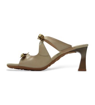 Hispanitas Veterschoenen in beige leer