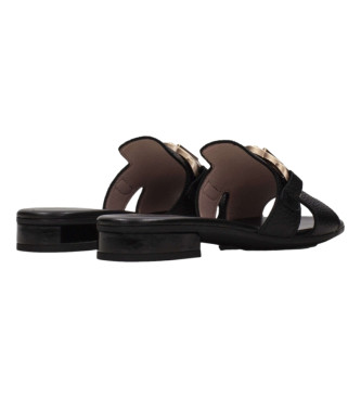 Hispanitas Leather sandals Lena black