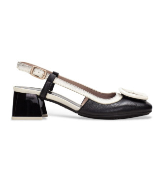Hispanitas Sandalias de Piel Malta negro