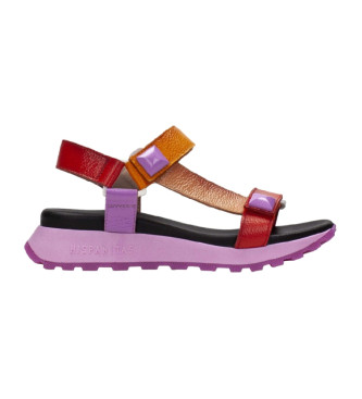 Hispanitas Multicoloured Maui leather sandals