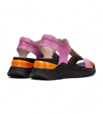 Hispanitas Leather sandals Sport Grazia multicolour