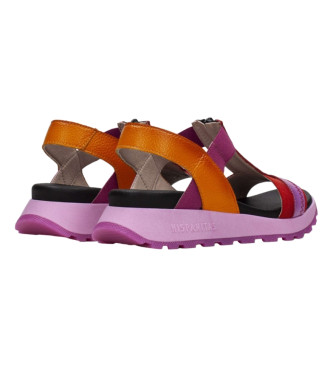 Hispanitas Sport Maui sandales en cuir multicolores