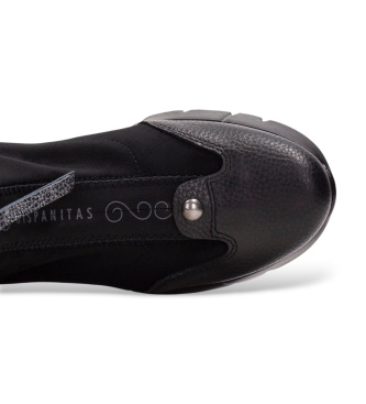 Hispanitas Stivaletti in pelle Montana nero