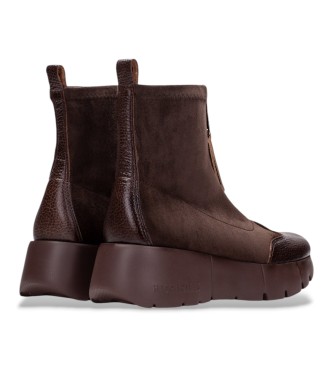 Hispanitas Botas de pele Montana castanho