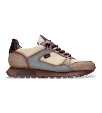 Hispanitas Sneakers in pelle Oregon taupe