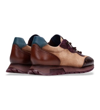 Hispanitas Braune Oregon Lederschuhe