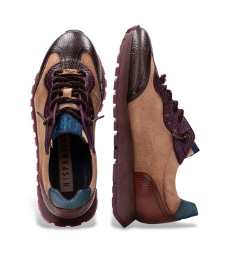 Hispanitas Braune Oregon Lederschuhe