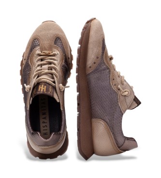 Hispanitas Chaussures en cuir Oregon taupe