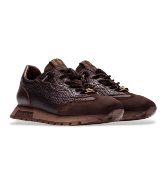 Hispanitas Chaussures en cuir Oregon marron