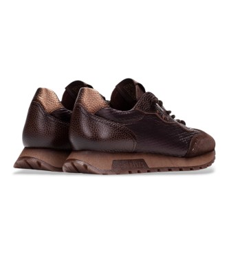 Hispanitas Chaussures en cuir Oregon marron