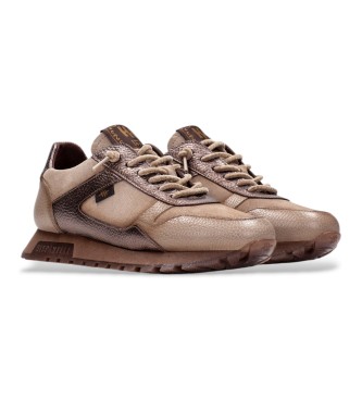Hispanitas Oregon Sneaker aus Leder in Taupe