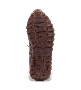 Hispanitas Oregon Sneaker aus Leder in Taupe