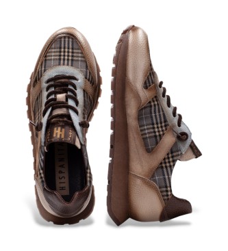 Hispanitas Oregon Sneaker aus Leder taupe