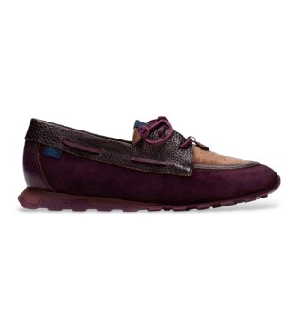 Hispanitas Zinnia Lederschuhe bordeauxrot
