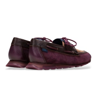 Hispanitas Zinnia Lederschuhe bordeauxrot