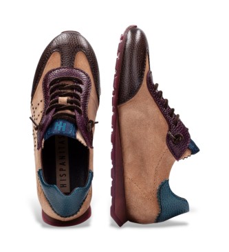 Hispanitas Zinnia Lederschuhe braun