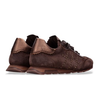 Hispanitas Zinnia Lederschuhe braun