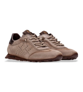 Hispanitas Zinnia sko i skind, taupe