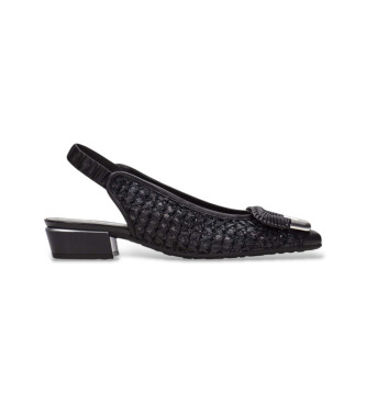 Hispanitas Chaussures Soho en cuir noir