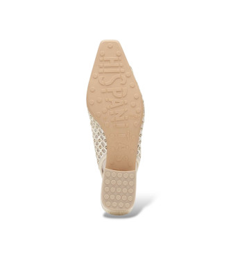 Hispanitas Soho beige leather shoes