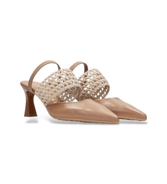 Hispanitas Sandalias de Piel Soho marr�n