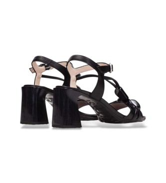 Hispanitas Sandales en cuir Soho Ornament noir