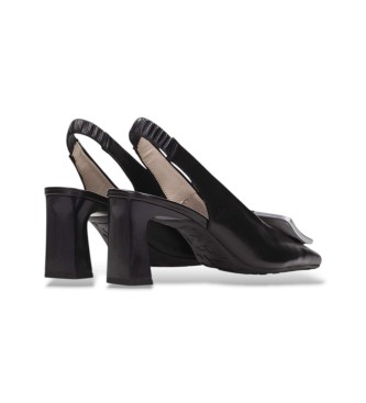 Hispanitas Zapatos de Piel Soho negro
