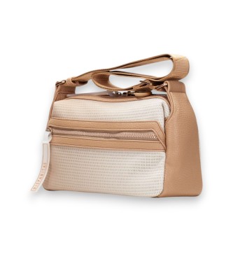 Hispanitas Bolsa de m�o bege Sumatra